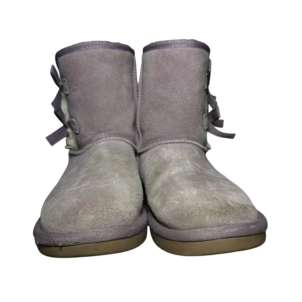Koolaburra By UGG Girls Boots Size 3 Victoria Short Elderberry Lavender Suede